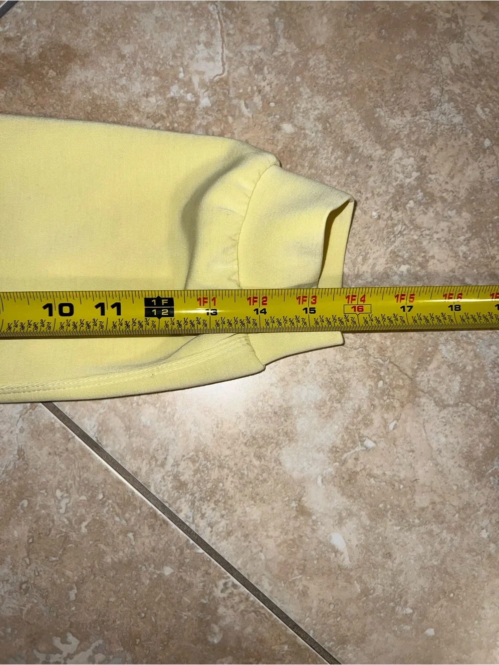 Copper Key Juniors XL Pale Yellow Crewneck Sweatshirt & Joggers Set